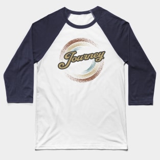 Journey Circular Fade Baseball T-Shirt